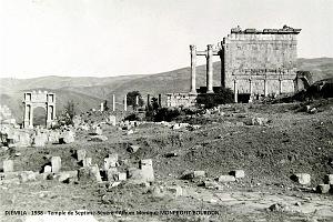 1- Djemila 1938. Temple de Septime-Severe (1)